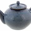 Oldenhof 1821 Theepot 1 Liter Aardewerk Indigo Spickel Blauw