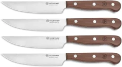 Wüsthof Steakmessenset Hout 4 Stuks