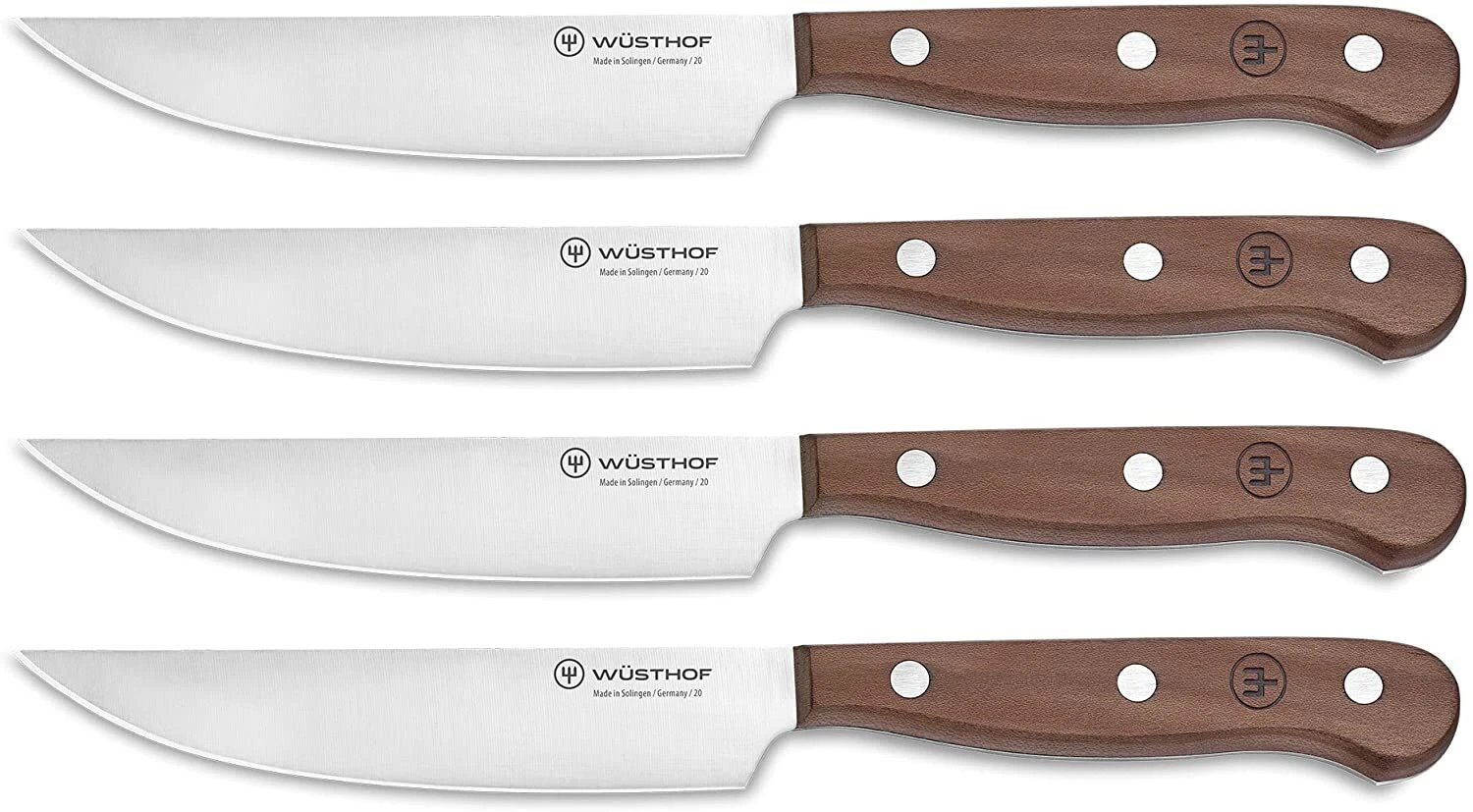 Wüsthof steakmessenset hout 4 stuks Wüsthof Steakmessenset Hout 4 Stuks -Beste Glaswerk Winkel 1069560402