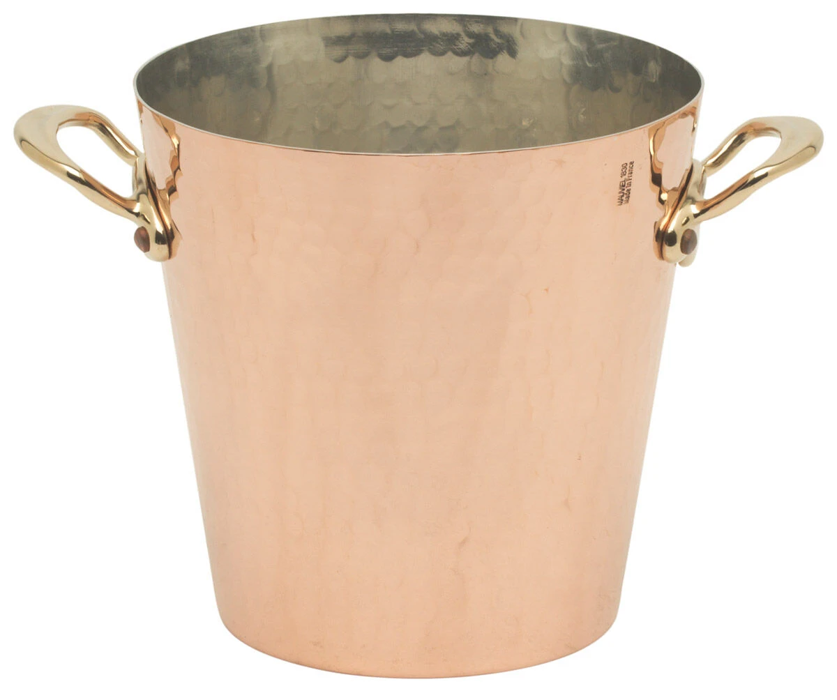 Mauviel M'30 conische champagne-emmer ø 20 cm koper messing Mauviel M'30 Conische Champagne-emmer ø 20 Cm Koper Messing -Beste Glaswerk Winkel 1130 77207 1