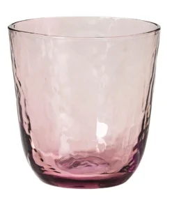 Broste Copenhagen Hammered Tumbler 335 Ml ø 9,2 Cm H 9,5 Cm Glas Paars