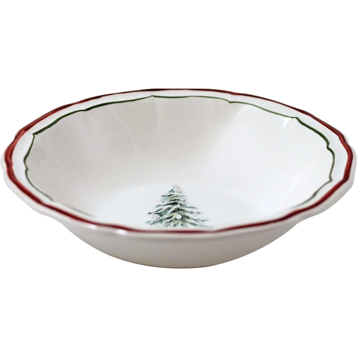 Gien Filet Noël kom ø 17 cm keramiek Gien Filet Noël Kom ø 17 Cm Keramiek -Beste Glaswerk Winkel 1731c04u coupe individuelle