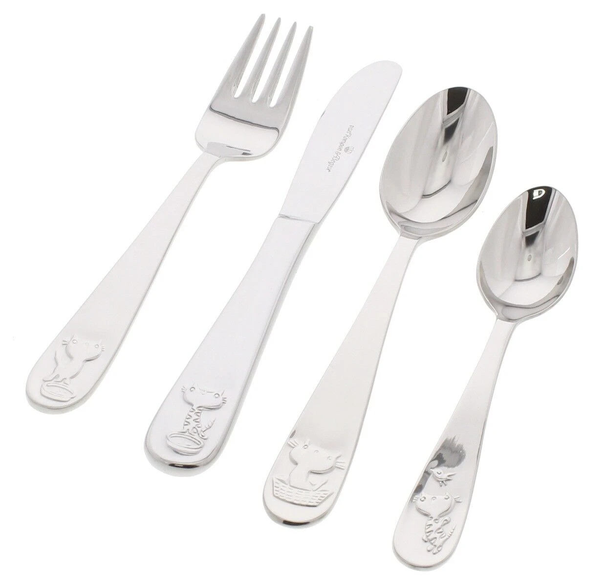 Van Kempen & Begeer Pim & Pom kinderbestek rvs 4-delig Van Kempen & Begeer Pim & Pom Kinderbestek Rvs 4-delig -Beste Glaswerk Winkel 1784025 1