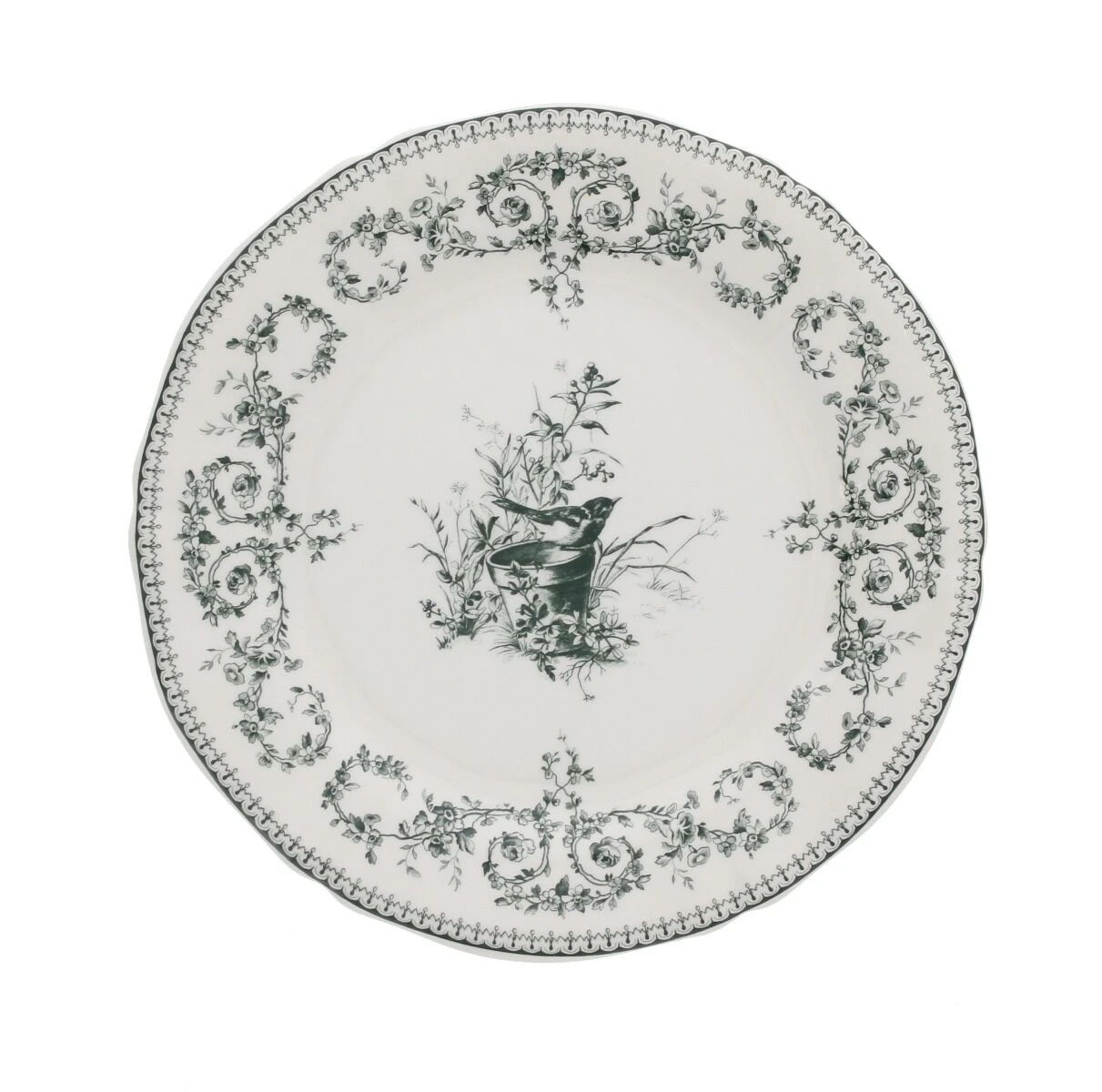 Gien Oiseau dessertbord ø 22 cm keramiek crème Gien Oiseau Dessertbord ø 22 Cm Keramiek Crème -Beste Glaswerk Winkel 2342465 1