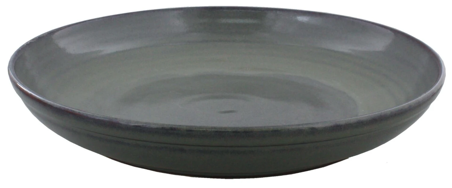 Oldenhof 1821 serveerbord ø 35 cm aardewerk olijfgrijs Oldenhof 1821 Serveerbord ø 35 Cm Aardewerk Olijfgrijs -Beste Glaswerk Winkel 2351871 1