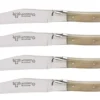 Laguiole En Aubrac Shepherd's Cross Steakmes 11,5 Cm Hoorn 4 Stuks