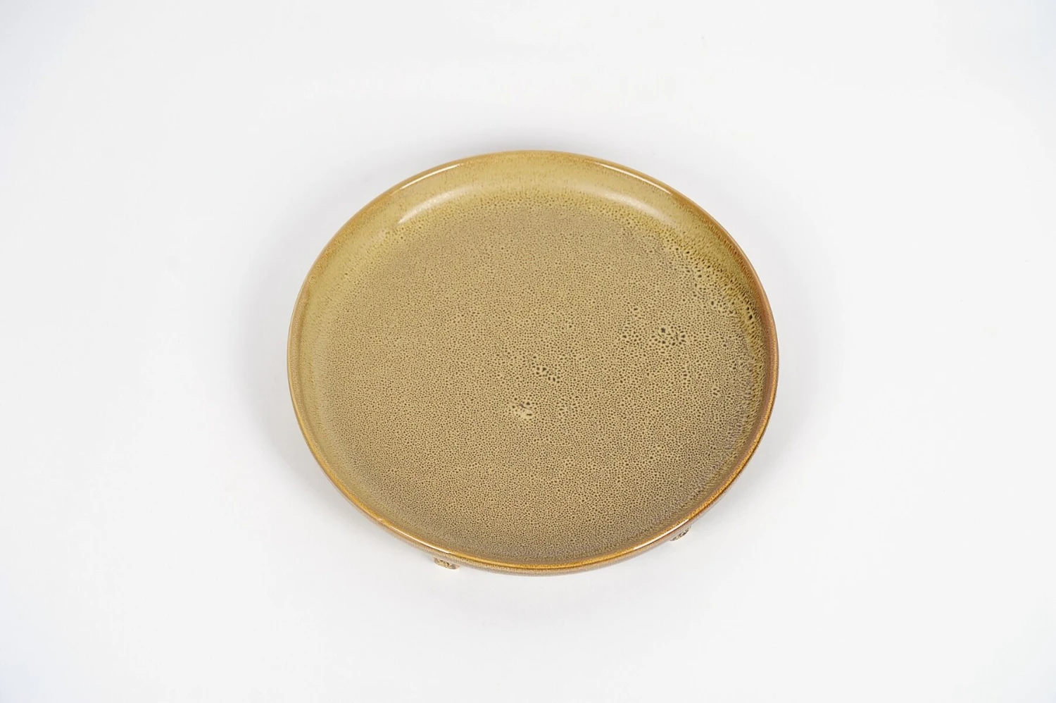 Oldenhof Large schaal met opstaande rand ø 32,3 cm okergeel Oldenhof Large Schaal Met Opstaande Rand ø 32,3 Cm Okergeel -Beste Glaswerk Winkel 31741