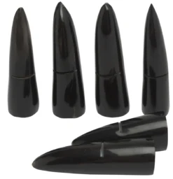 Laguiole En Aubrac Messenlegger Buffelhoorn 5-7 Cm Zwart 6 Stuks