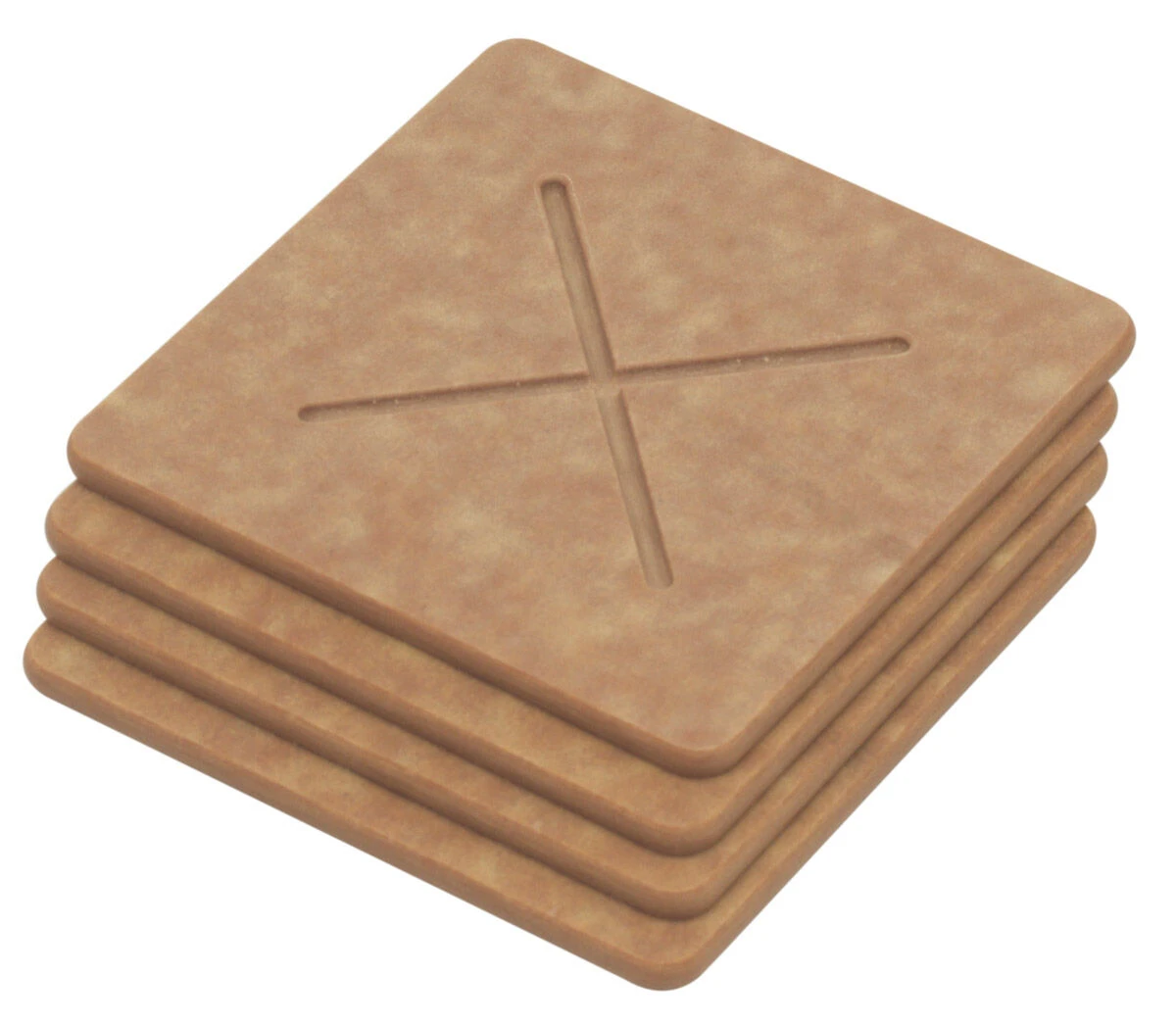 Epicurean onderzetters 10 x 10 cm 4 stuks papiercomposiet naturel Epicurean Onderzetters 10 X 10 Cm 4 Stuks Papiercomposiet Naturel -Beste Glaswerk Winkel 4301 78349 1