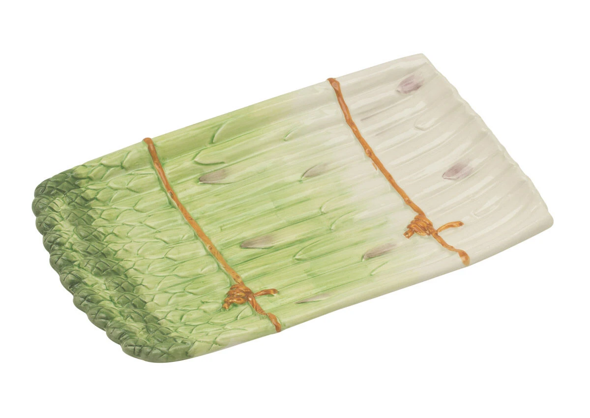 Oldenhof aspergeschaal 34 x 21,5 cm aardewerk groen Oldenhof Aspergeschaal 34 X 21,5 Cm Aardewerk Groen -Beste Glaswerk Winkel 5894 82930 1