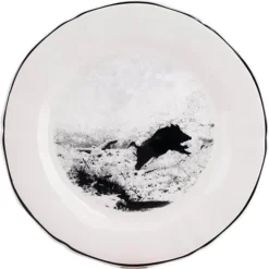 Gien Chambord Sanglier Dessertbord ø 23,2 Cm Keramiek
