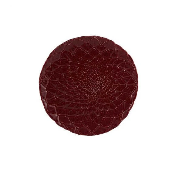 Bordallo Jackfruit dinerbord ø 23,5 cm aardewerk roodbruin Bordallo Jackfruit Dinerbord ø 23,5 Cm Aardewerk Roodbruin -Beste Glaswerk Winkel 65027285 1