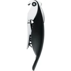 Alessi Parrot Kelnermes/kurkentrekker Kunststof / Aluminium Zwart