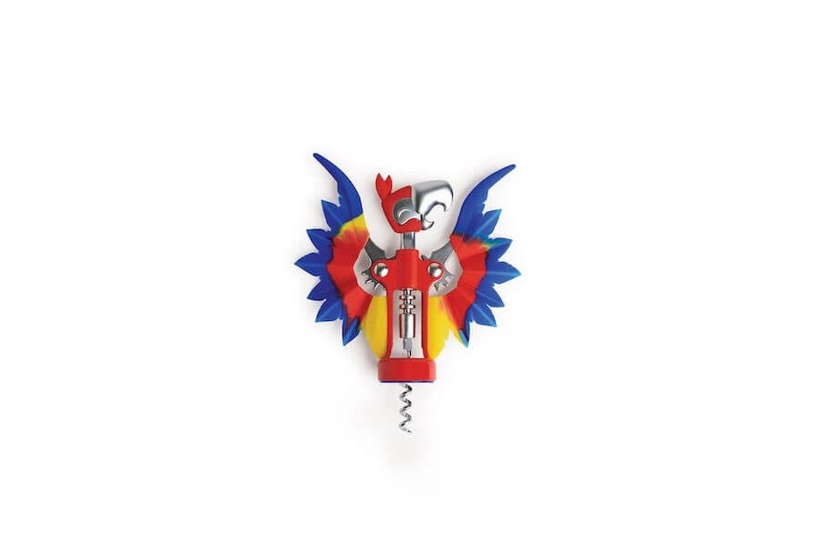 Ototo Pinot kurkentrekker papegaai metaal/silicone Ototo Pinot Kurkentrekker Papegaai Metaal/silicone -Beste Glaswerk Winkel