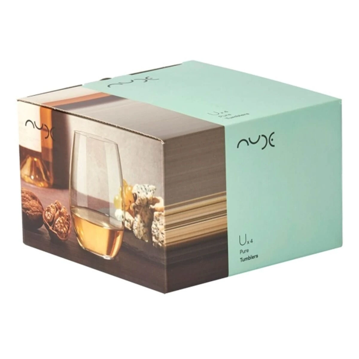 Nude Pure witte wijnglas 250 ml kristalglas 4 stuks Nude Pure Witte Wijnglas 250 Ml Kristalglas 4 Stuks -Beste Glaswerk Winkel