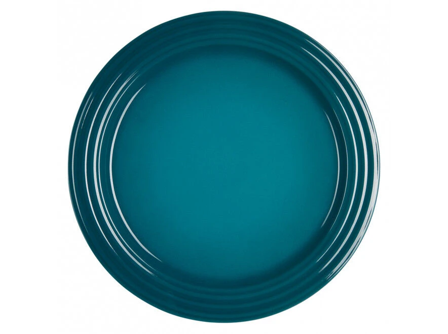 Le Creuset dinerbord ø 27 cm aardewerk Deep Teal Le Creuset Dinerbord ø 27 Cm Aardewerk Deep Teal -Beste Glaswerk Winkel 91017811642095 le creuset.1517985230