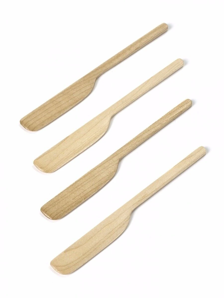 Serax Merci mes esdoornhout 14 x 1,5 cm - 4 stuks Serax Merci Mes Esdoornhout 14 X 1,5 Cm - 4 Stuks -Beste Glaswerk Winkel b0217103