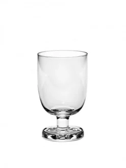 Serax Passe-Partout Glas Op Lage Dikke Voet 350 Ml ø 8,3 Cm H 13,5 Cm Glas