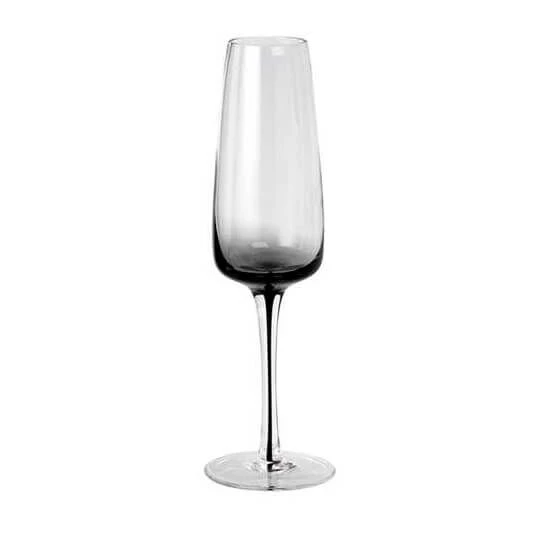 Broste Copenhagen Smoke champagneglas glas zwart Broste Copenhagen Smoke Champagneglas Glas Zwart -Beste Glaswerk Winkel broste copenhagen smoke champagneglas glas zwart