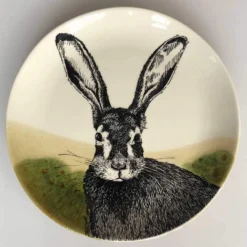 Duro Hunting Hare Bord 30 Cm Aardewerk