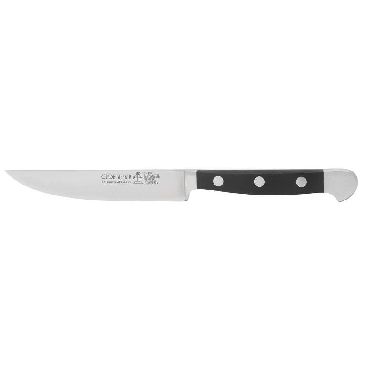 Güde Alpha steakmes 12 cm messenstaal zwart Güde Alpha Steakmes 12 Cm Messenstaal Zwart -Beste Glaswerk Winkel g de alpha steakmes 12 cm messenstaal zwart