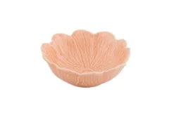 Bordallo Flora Schaal 495 Ml Aardewerk Roze