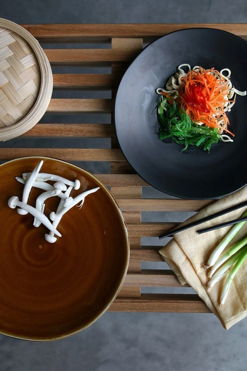 HK Living ACE6979 Kyoto dinerbord ø 25,5 cm aardewerk bruin HK Living ACE6979 Kyoto Dinerbord ø 25,5 Cm Aardewerk Bruin -Beste Glaswerk Winkel lr kyo03