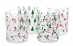 Ladelle Jingle Waterglas Glas 4-delig