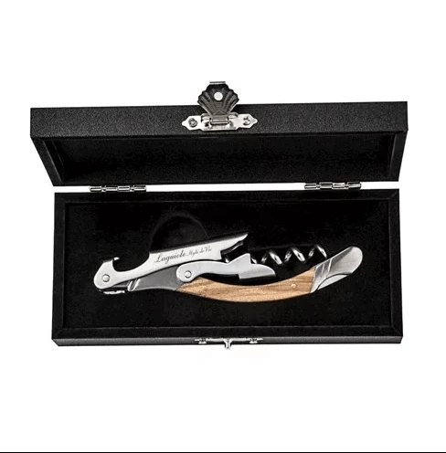 Laguiole Style de Vie Luxury Line kurkentrekker Olijfhout Laguiole Style De Vie Luxury Line Kurkentrekker Olijfhout -Beste Glaswerk Winkel olijf 1 1