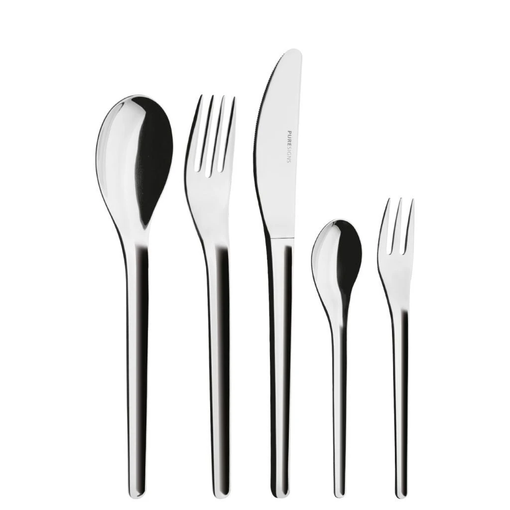 Puresigns Novecento bestekcassette 6-persoons 68-delig rvs glans Puresigns Novecento Bestekcassette 6-persoons 68-delig Rvs Glans -Beste Glaswerk Winkel puresigns novecento 3