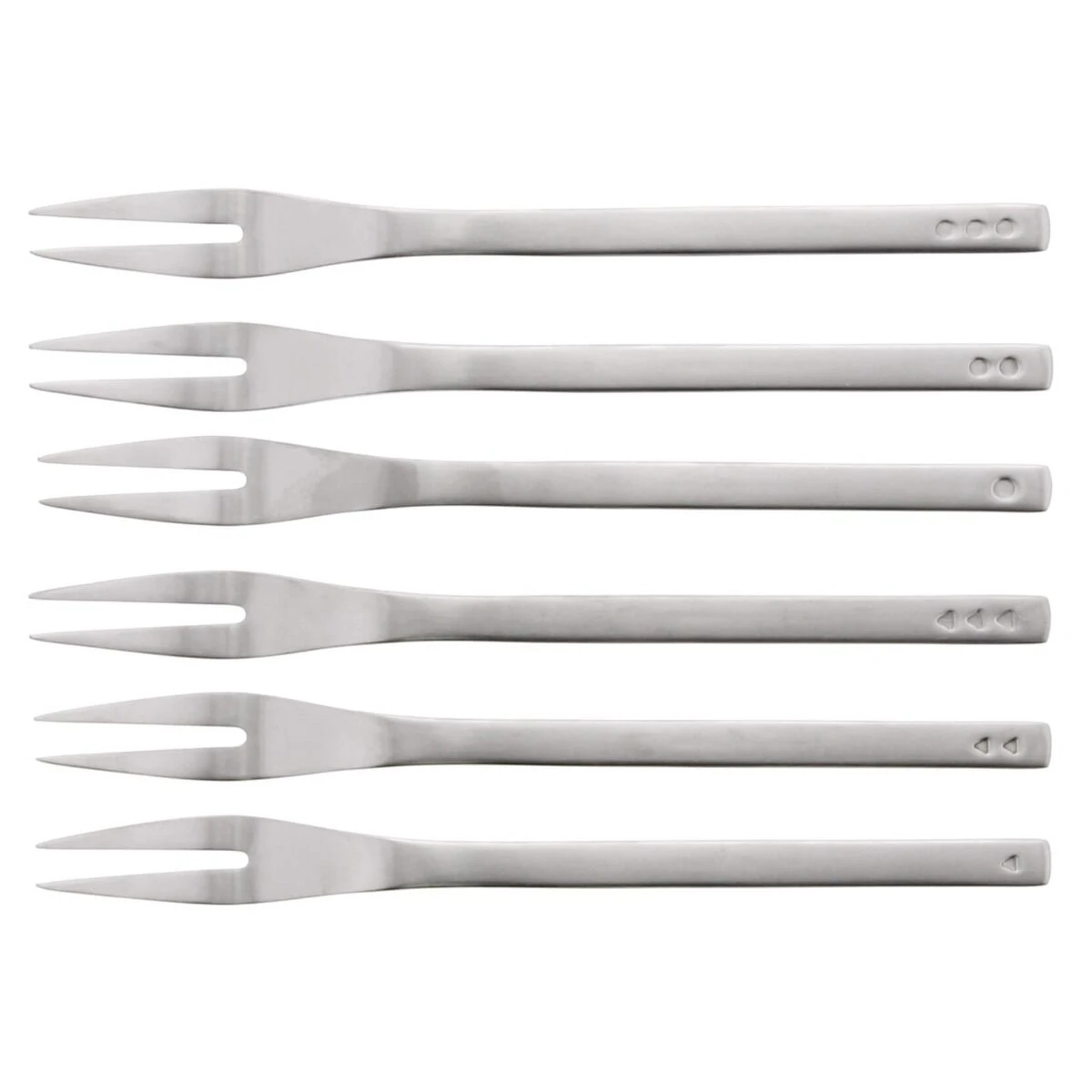 Puresigns One Cocktailvorken 12,5 Cm Rvs Mat 6 Stuks -Beste Glaswerk Winkel puresigns one cocktailvorken 12 5 cm rvs mat 6 stuks