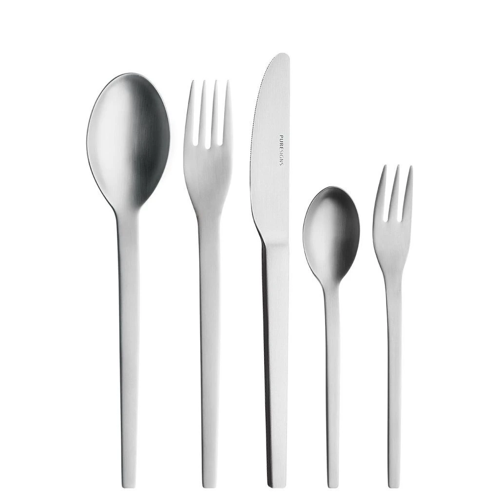 Puresigns Six bestekcassette 6-persoons 68-delig rvs mat Puresigns Six Bestekcassette 6-persoons 68-delig Rvs Mat -Beste Glaswerk Winkel