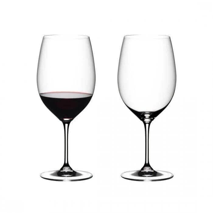 Riedel Vinum Cabernet Sauvignon/Merlot wijnglas 610 ml kristalglas 4 stuks Riedel Vinum Cabernet Sauvignon/Merlot Wijnglas 610 Ml Kristalglas 4 Stuks -Beste Glaswerk Winkel riedel cab 2