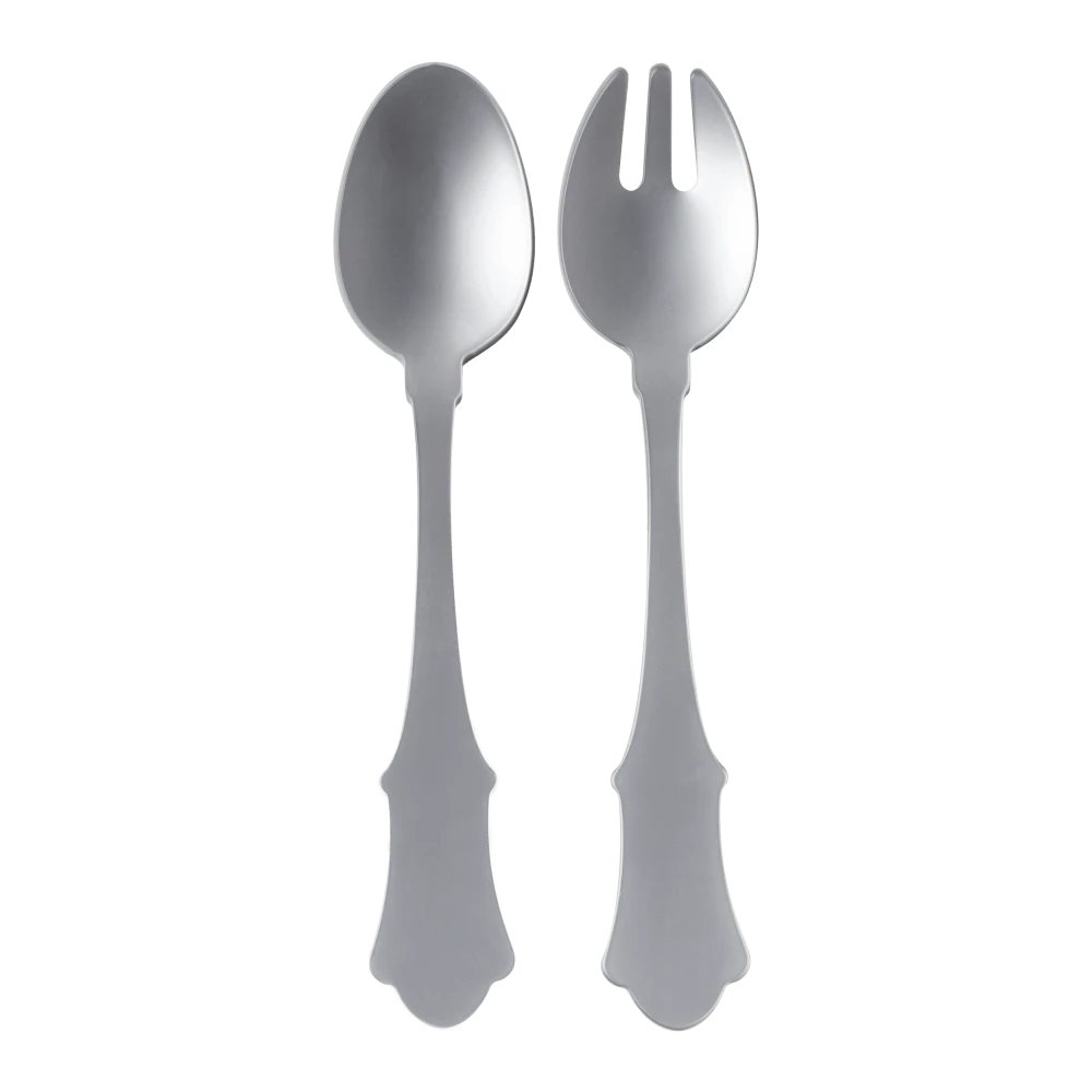 Sabre Old Fashion slacouvert kunststof Grey 2-delig Sabre Old Fashion Slacouvert Kunststof Grey 2-delig -Beste Glaswerk Winkel