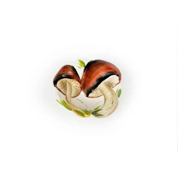 Oldenhof kleine diepe schaal paddenstoelen bruin Oldenhof Kleine Diepe Schaal Paddenstoelen Bruin -Beste Glaswerk Winkel schaalkl 1