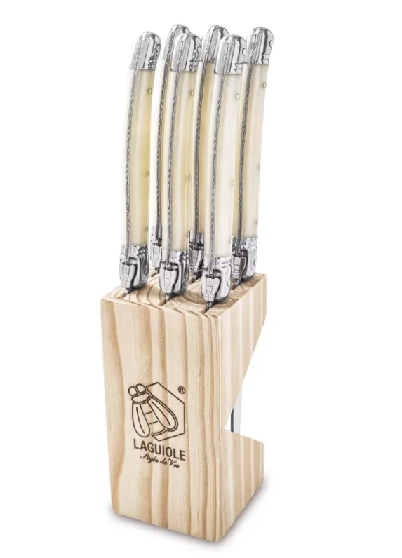 Laguiole Style de Vie Premium Line steakmessen parelmoer 6 stuks Laguiole Style De Vie Premium Line Steakmessen Parelmoer 6 Stuks -Beste Glaswerk Winkel schermafbeelding 2023 04 12 115633