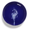 Serax Feast By Ottolenghi Bord XS ø 16 Cm H 2 Cm Aardewerk Lapis Lazuli + Artichoke White