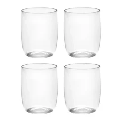 Serax Passe-Partout Glas Hoog Zonder Voet 330 Ml ø 8,3 Cm H 10,3 Cm Glas 4-delig