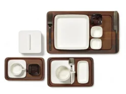 Serax HEII Marcel Wolterinck Bord Vierkant 28 X 28 Cm Porselein Wit -Beste Glaswerk Winkel serax 1 5