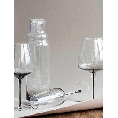 Broste Copenhagen Smoke champagneglas glas zwart Broste Copenhagen Smoke Champagneglas Glas Zwart -Beste Glaswerk Winkel smoke 9